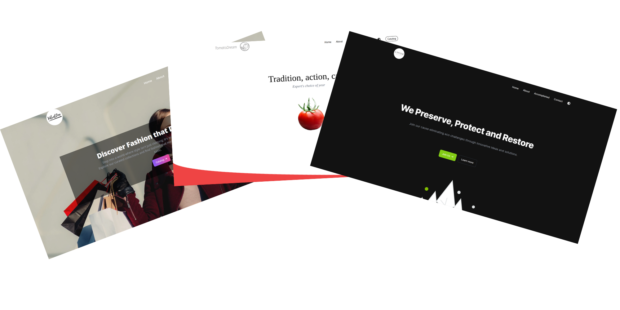 Image of web pages